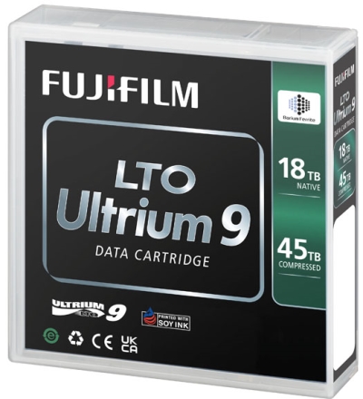 FUJIFILM анонсировала картриджи данных Ultrium LTO-9